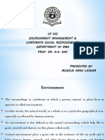 CP 105 - Environment Management & Corporate Social Responsibility