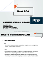 Bank BCA: Analisis Aplikasi M-Banking Di Bca