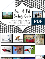 Use These 33 Push & Pull Cards For Active Engagement Games or Sorting Activities