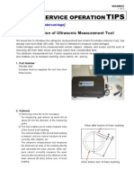 SEKN5047 - Introduction of Ultrasonic Measurement Tool