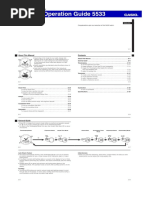 Operation Guide 5533: About This Manual