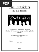 The Outsiders Character Overview | PDF | Human Head And Neck | Human ...