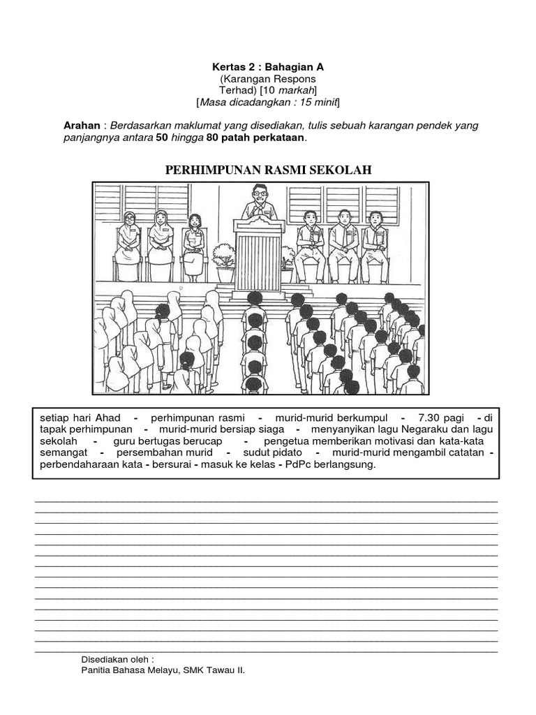 Kertas 2 2019 Pdf