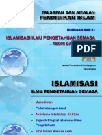 Falsafah Bab 6 - Islamisasi Ilmu Pengetahuan