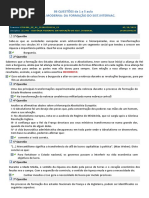 86 Questões História Moderna Da 1 a 5 Aula