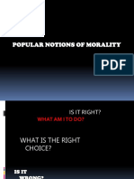 Popular Notions of Morality: A Guide to Ethical Systems