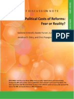 Political Costs of Reforms