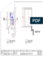 Main Pool: Pump Room Plan Section Detail
