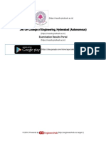 JNTUH College of Engineering, Hyderabad (Autonomous) : Examination Results Portal