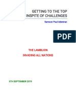 GETTING TO THE TOP INSPITE OF CHALLENGES BY SAMSON PAUL ADENIRAN.pdf