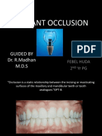 Implant Occlusion Final PDF