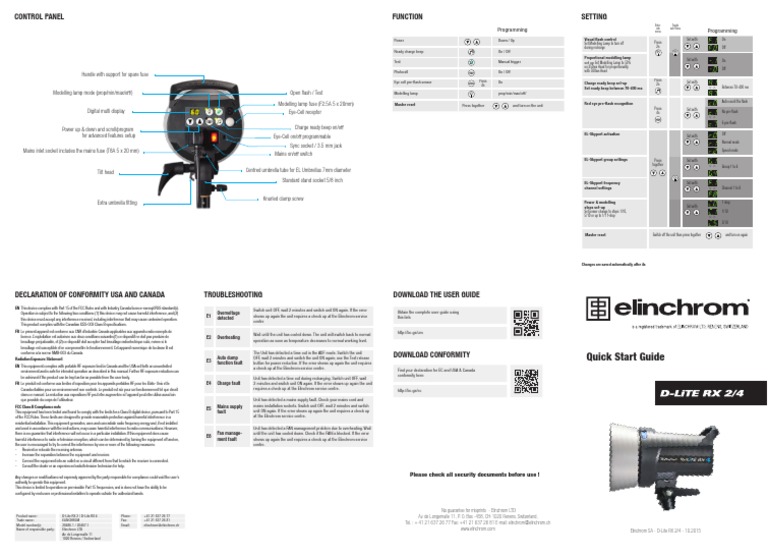 Compact Quickstartguide D Literx Web en | PDF | Electromagnetic ...