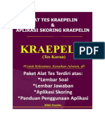 Psikotes KRAEPELIN Lengkap Dengan Skoring KRAEPELIN