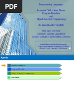 ProgramStructureAndObject OrientedProgramming