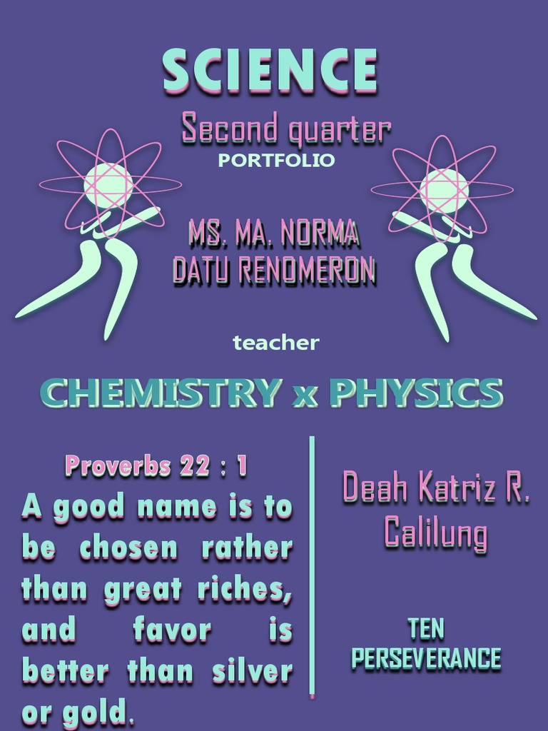 Student Science Portfolio | PDF