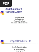 16. Constituents of a Financial System - Ia