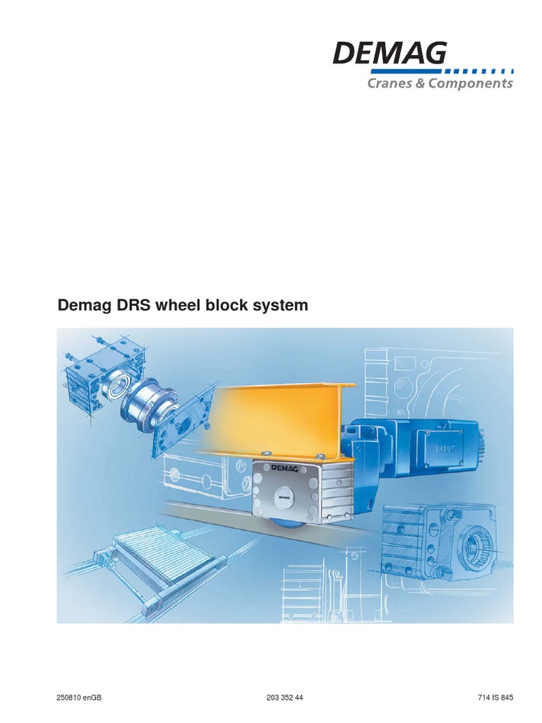 トア Demag Cataloque | PDF | Transmission (Mechanics) | Wheel