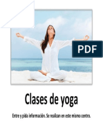 Clases de Yoga