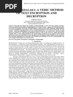 Sri Ramshalaka A Vedic Method of Text Encryption A PDF