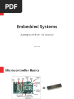 Embedded Systems: A Perspective From The Industry