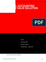 Financial Accounting Volume 3 Valix Solution Manual