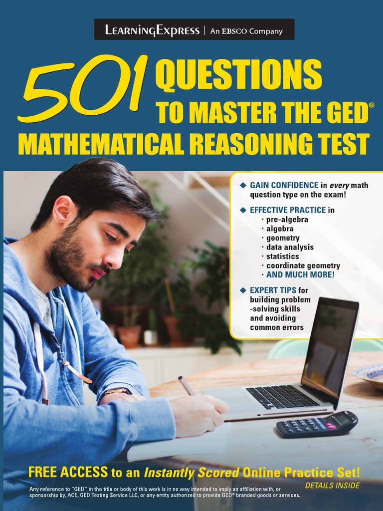 501 Questions To Master GED Test Mathematics | PDF | Fraction ...
