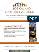 Biological and Cultural