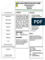 Pelatihan Operator Exavator Loader - Sertifikasi Depnakertrans Ri