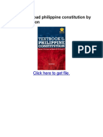Free Download Philippine Constitution by Hector de Leon PDF