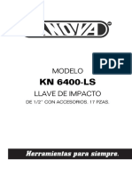 Llave de Impacto Knova kn-6400-ls