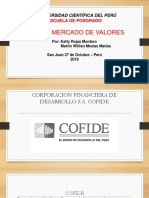 Mercado de Valores 2019 ESCUELA DE POSGRADO UCP