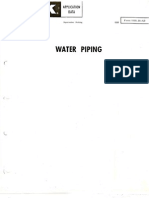 Water Pipe Sizing