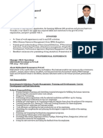 Aneef Shaik Mohammad's Resume - HR Professional with 4+ Years Experience