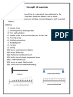 Strength of materials guide