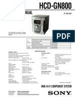 HCD-GN800 Esteeo Sony PDF