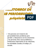 Psquiatria Trastornos de Personalidad