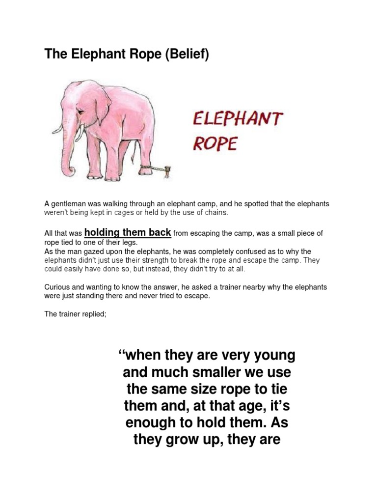 The Elephant Rope | PDF