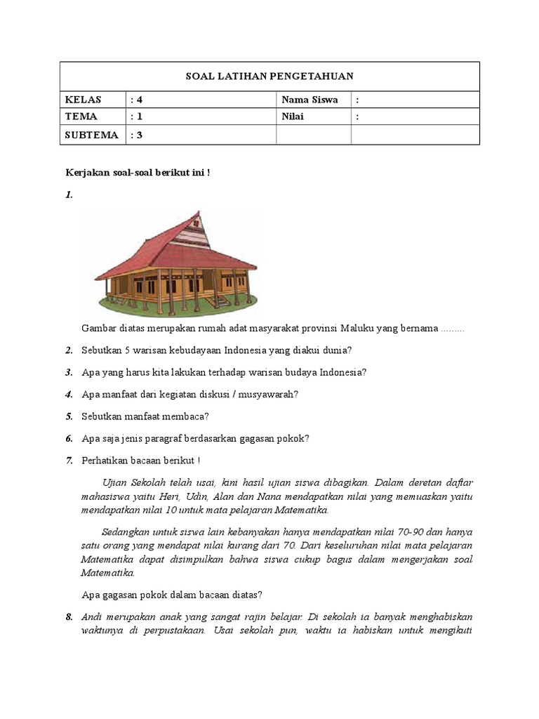 25 Gambar Berikut Merupakan Rumah Adat Masyarakat Provinsi Maluku Yang Bernama Terbaik Koleksi Gambar Rumah Terlengkap