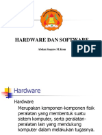 1 Materi Hardware Dan Software