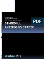 Sindromul antifosfolipidic