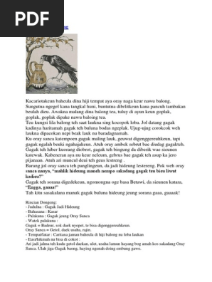 Dongeng Sunda Pdf