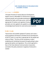 National ICT Policy Implications For Licensing in The Republic of Palau