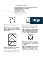 Physics - Blueprints For Drinking Straw Tower