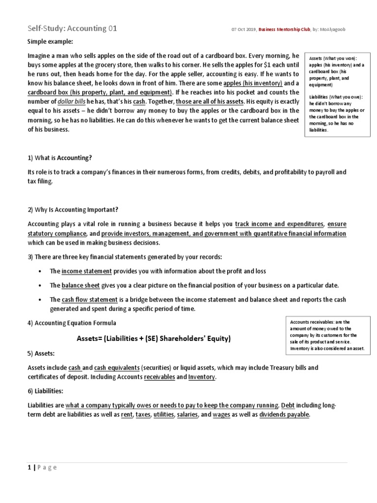 Basics of Accounting Explained | PDF | Debits And Credits | Balance Sheet