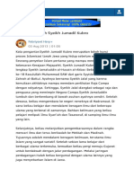 Sepenggal Kisah Syeikh Jumadil Kubro - HTML