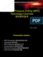 Managed Pressure Drilling (MPD) Technology Overview