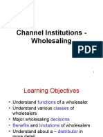Channels - Whole Selling