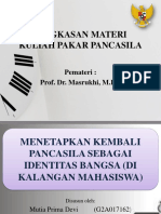 Pancasila Sebagai Identitas Bangsa