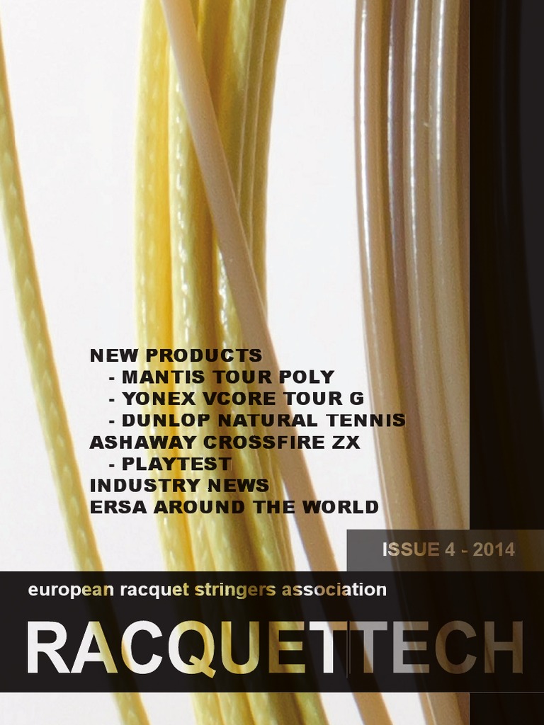 Racquet European Racquet Stringers Association PDF Racquet Sports
