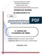 Proyectos de infraestructura municipal Capachica